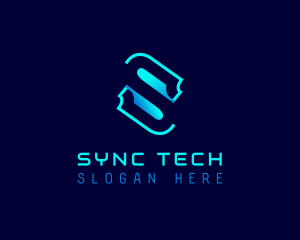 Generic Tech Letter S logo design