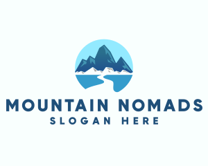 Rocky Mountain River logo design