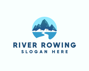 Rocky Mountain River logo design