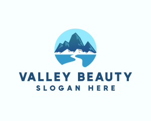 Rocky Mountain River logo design