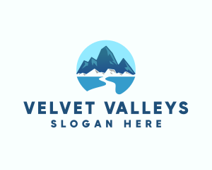 Rocky Mountain River logo design