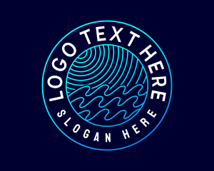 Ocean Beach Waves logo