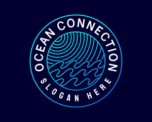 Ocean Beach Waves logo