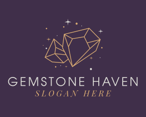 Shiny Diamond Jewel logo design