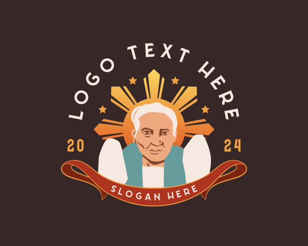 Elderly logo example 3