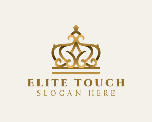 Deluxe Glamorous Crown  logo design