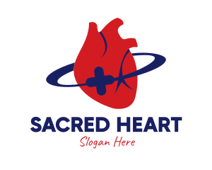 Heart Center Clinic  logo design