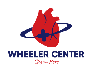 Heart Center Clinic  logo design