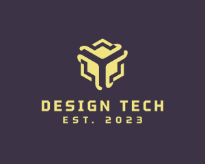 Cube Tech Networking logo design