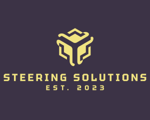 Cube Tech Networking logo design