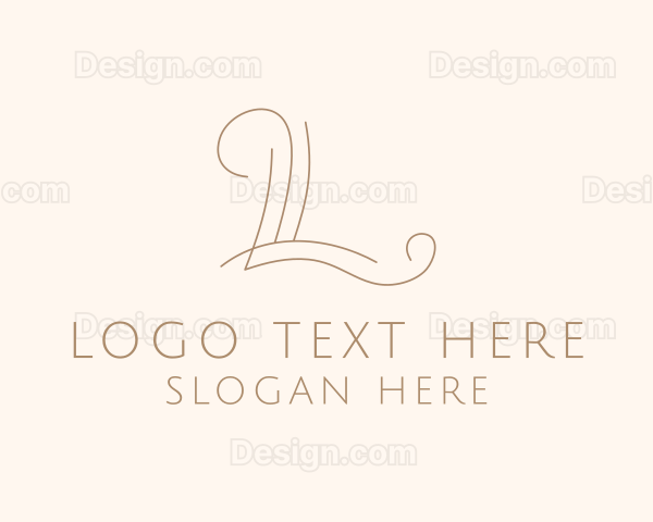 Startup Business Letter L Logo