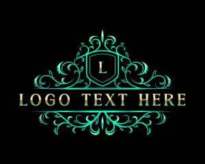 Floral Elegant Filigree logo