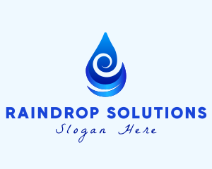 Water Drop Wave logo