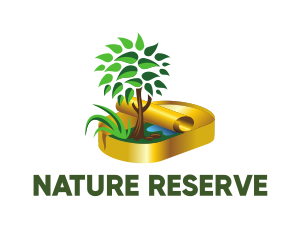 Nature Environment Can logo design