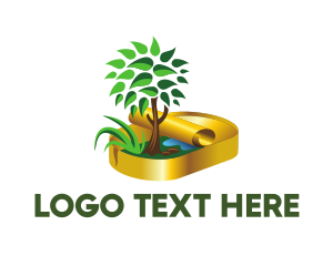 Habitat - Nature Environment Can logo design