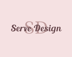 Elegant Feminine Script logo design