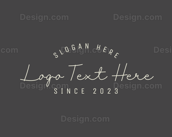 Retro Style Boutique Logo