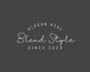 Retro Style Boutique logo design