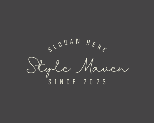 Retro Style Boutique logo design