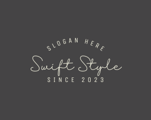 Retro Style Boutique logo design