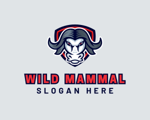 Wild Buffalo Bull logo design