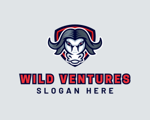 Wild Buffalo Bull logo design