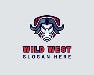 Wild Buffalo Bull logo design