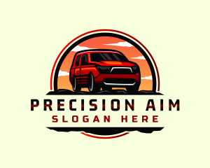 SUV Transportation Automotive Logo