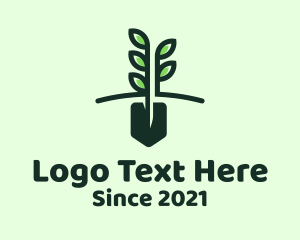 Gardening Plant Shovel logo