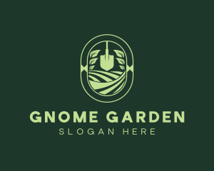 Garden Shovel Landscaping logo design