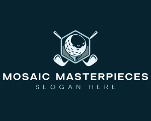 Golf Sports Varsity logo design