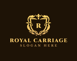 Luxury Ornate Shield logo design