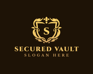 Luxury Ornate Shield logo design