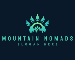 Bear Paw Mountain logo design