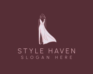 Fashion Show Dress logo design