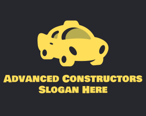 Yellow Taxi Cab logo design