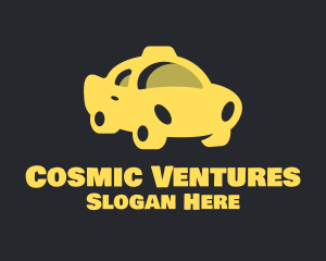 Yellow Taxi Cab logo design