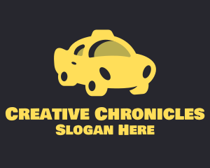 Yellow Taxi Cab logo design