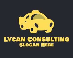 Yellow Taxi Cab logo design