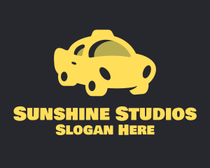 Yellow Taxi Cab logo design