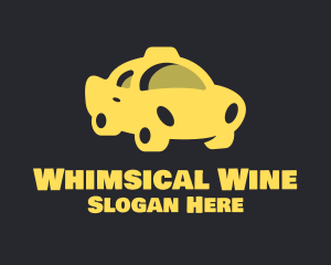 Yellow Taxi Cab logo design