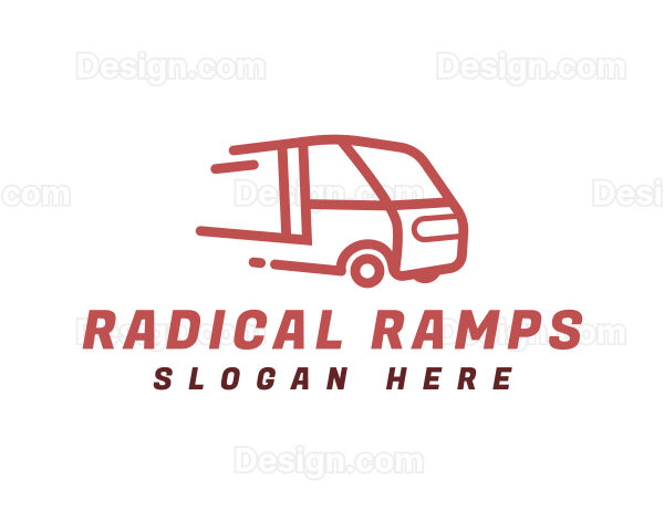 Quick Delivery Truck Logo