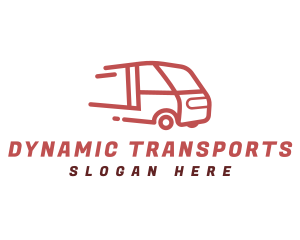 Quick Delivery Truck logo design