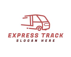 Quick Delivery Truck logo design