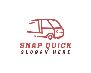 Quick Delivery Truck logo design