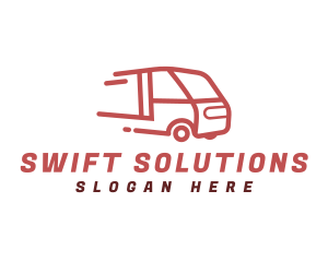 Quick Delivery Truck logo design