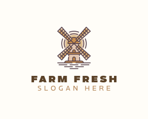 Farmer Homestead Windmill logo