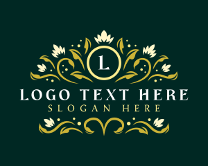 Floral Luxury Elegant Logo