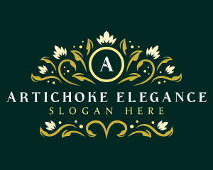 Floral Luxury Elegant logo design