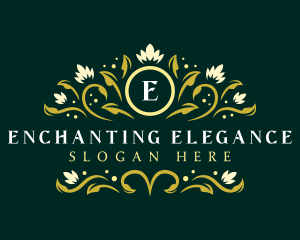 Floral Luxury Elegant logo design